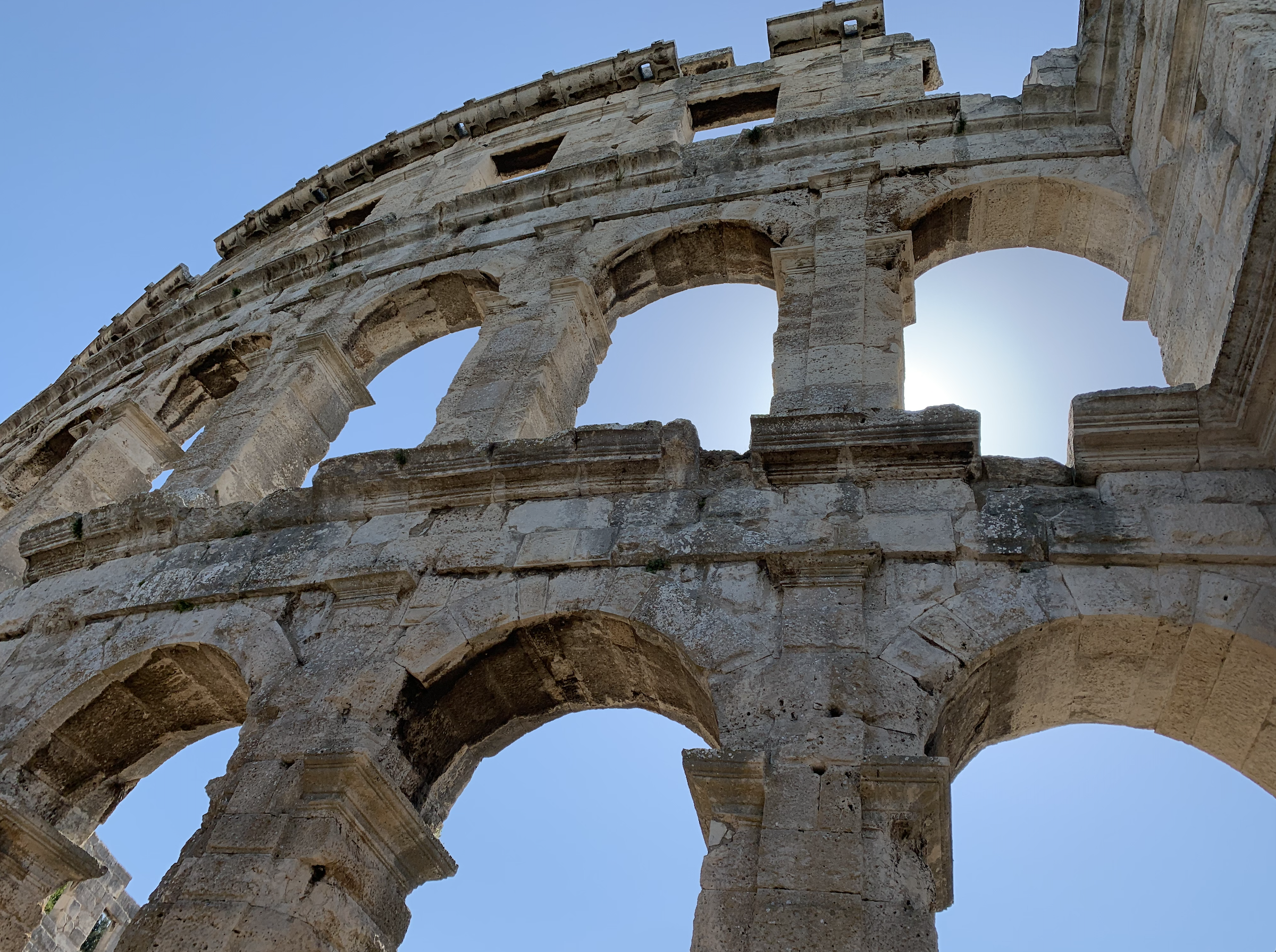 Collosseum in Pula, Kroatien